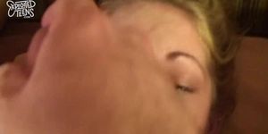 Blonde Teen Does Ass Rimming in Her Debut Porn Vid