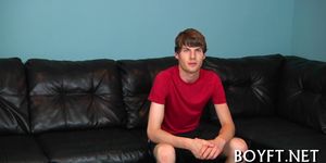 Sexy gay filled with cock - video 3