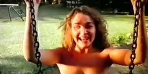 Eva Lyberten Breasts,  Butt Scene  in Viciosas Al Desnudo