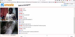 Busty Omegle Girl Teases Me