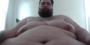 Massive Superchub Gainer Plays With His Belly, Talks Dirty