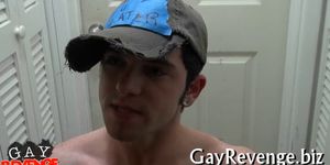 Strong guy deepthroats dong - video 1