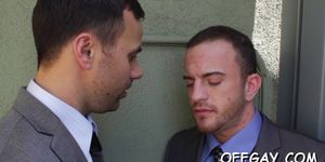 Men in suits fucking hard - video 5