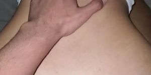 Fucked rough in the ass and creampied (amateur , homemade )