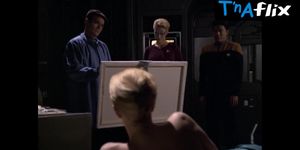 Jeri Ryan Body Double Scene  in Star Trek: Voyager
