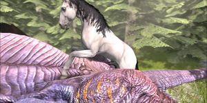 Wolfland] Dragon x Horse Feral Animation [M/F] - Tnaflix.com
