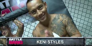 Lexi Belle trimmed pussy getting filled with Asian dick (Keni Styles)