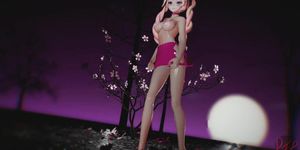 MMD SFW Pink Bikini Luka - Laysha - Chocolate Cream 1083