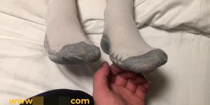 Chinese girls tickle feet