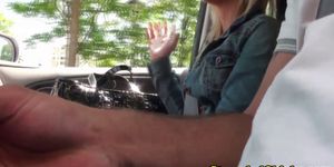 MOFOS - Hitchhiking euro blonde fucking in a field
