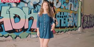Letsdoeit - Big Boobs Russian Babe Loves Fucking In Public (Sofia Curly)