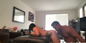 Chiropractic fucking his hot Asian client