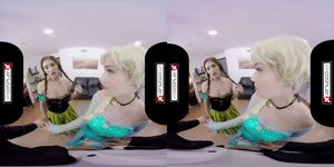 com Hadley and Davina Fuck with you in Frozen A XXX Parody