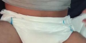 Onlyfans preview: super wet diaper squish