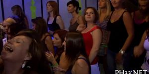 Group sex wild patty at night club - video 8