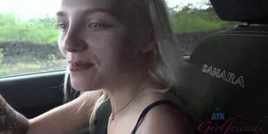 ATK Girlfriends - Kate makes it to Hawaii, and you make her cum. (Kate Bloom)