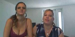 Two Hooker Sisters Sharing a Blowjob