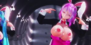 [3D MMD] ?????? ????????? ( MIKU TETO RIN LUKA HAKU )