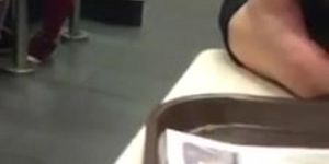 Chinese woman wants a dessert in mcdonalds