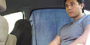 Summer Backseat Car Dick And Cum