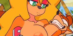 Crash Bandicoot Loves Tawna'S Huge Boobs