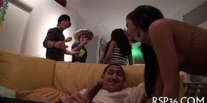 Teen sex in the middle of booze - video 5