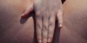 Close up fingering + rubbing my perfect wet pussy