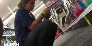 Flashing in a store 22