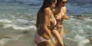 Bitches in Heat at the Beach - video 1