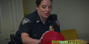 Desiring cops find a huge and fat pecker in his house