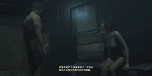 Resident Evil 2 Erect Leon with Default Hairstyle x Ada & Claire Nude Mods