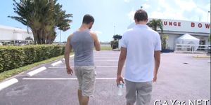 Two sexual gays have fun - video 9