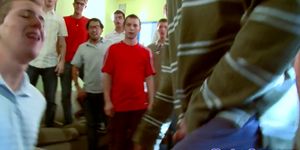 College stud buttfucked at hazing ritual