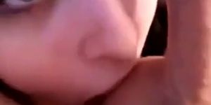 teen loves sucking his big cock and licking his ass