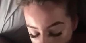 Amazing home made amateur face screw and facial