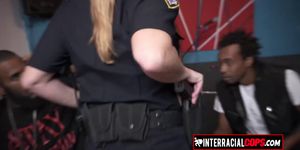 Sexy HUNKY black thug with MASSIVE shlong BANGING the cops
