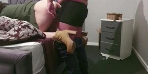 Step mom share hotel room with step son and scream fucked with 11 inch of cock