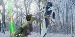 Mortal Kombat Jade and Frost (Jade Frost)
