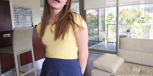 Alice March lust for step bros big cock and rides it