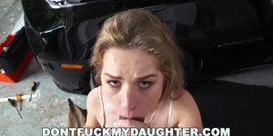 18yo Teen Lilly Ford Fucks Daddy's Mechanic Friend (dfmd15754) (Lilly Lit)