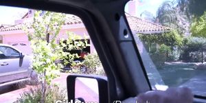 Girlcum Car Ride Screw With Multiple Intense Orgasms (Gabbie Carter)