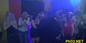 Group sex wild patty at night club - video 59
