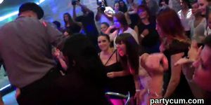 Horny teenies get completely foolish and stripped at hardcore party