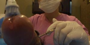 penis cleaning by a dental hygienist 2