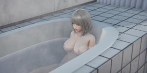 3D Hentai Uncensored - peek at the women's dorm