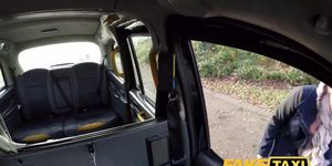 Fake Taxi British girl Sahara Knite gives great deepthroat on backseat
