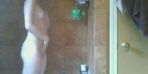 Toying Ass In The Shower
