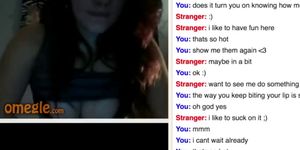 *REUP* Hot 18yo Omegle Slut Strips and and Wanted to be Recorded