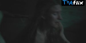 Brit Marling Breasts Scene  in The Keeping Room