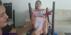 ACP Musical Tickles: Alejandra's Ticklish Feet Start the Game